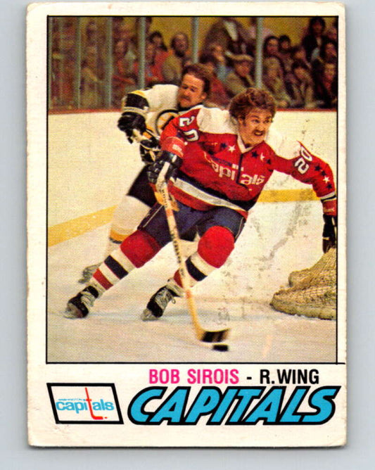 1977-78 O-Pee-Chee #351 Bob Sirois  Washington Capitals  V15486