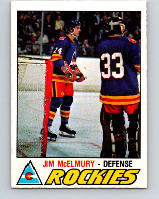 1977-78 O-Pee-Chee #352 Jim McElmury  Colorado Rockies  V15487