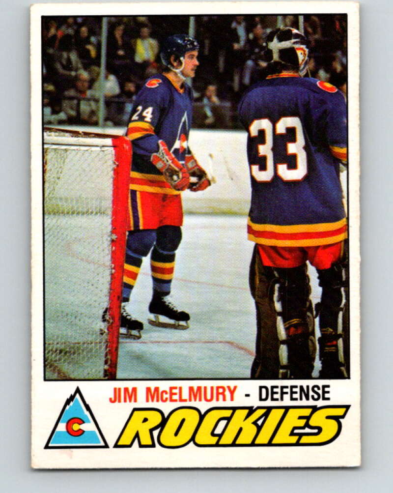 1977-78 O-Pee-Chee #352 Jim McElmury  Colorado Rockies  V15489