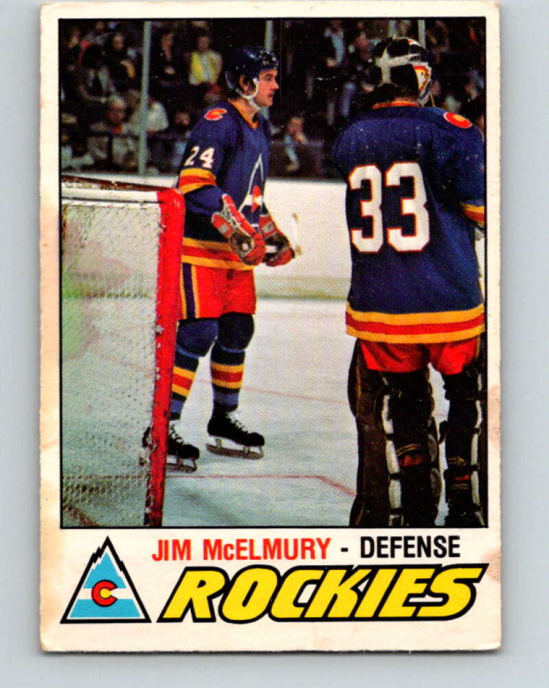 1977-78 O-Pee-Chee #352 Jim McElmury  Colorado Rockies  V15492