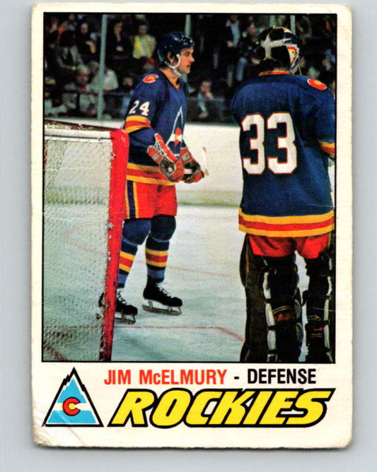 1977-78 O-Pee-Chee #352 Jim McElmury  Colorado Rockies  V15494