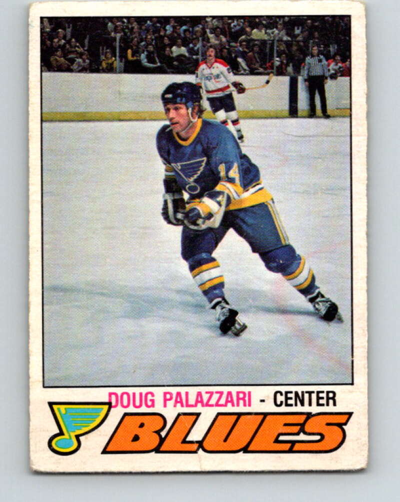 1977-78 O-Pee-Chee #354 Doug Palazzari  RC Rookie St. Louis Blues  V15517