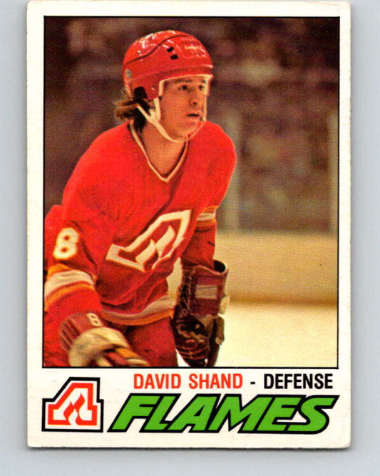 1977-78 O-Pee-Chee #355 David Shand  RC Rookie Atlanta Flames  V15526