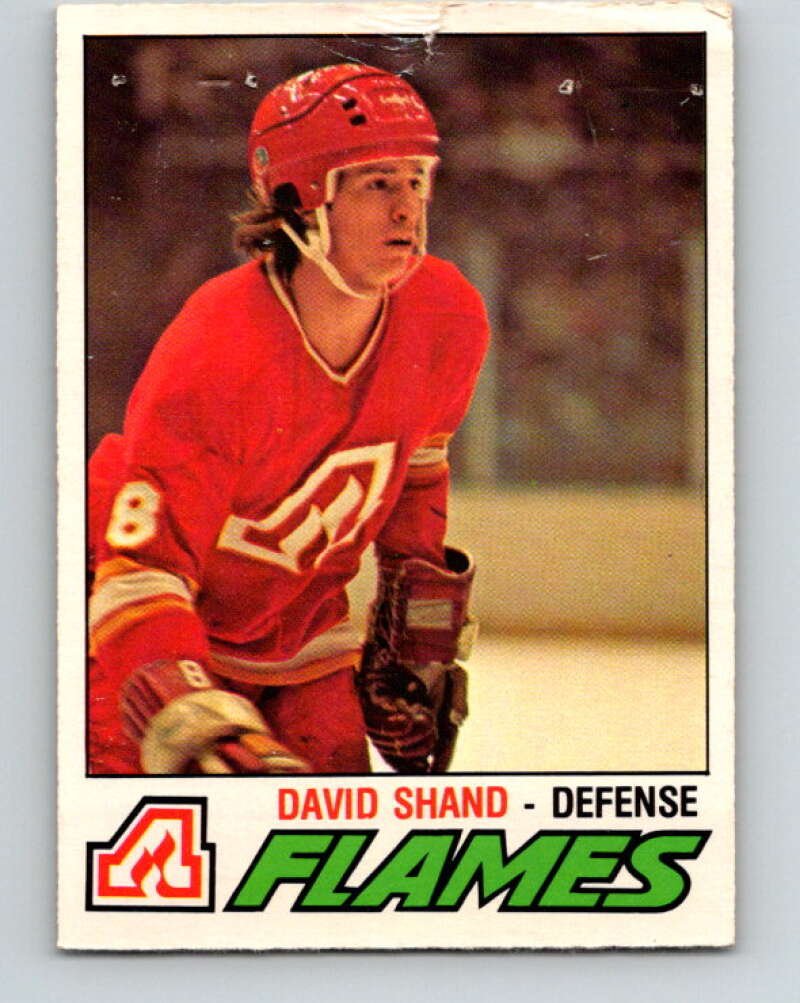 1977-78 O-Pee-Chee #355 David Shand  RC Rookie Atlanta Flames  V15529