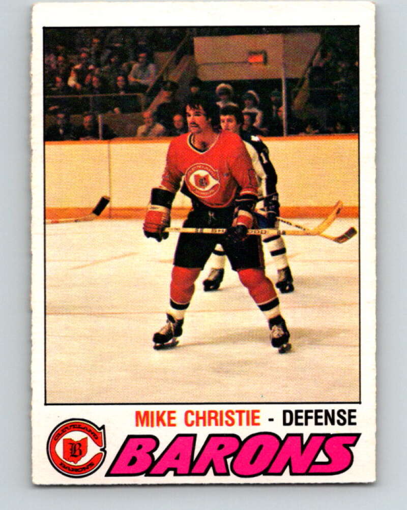 1977-78 O-Pee-Chee #357 Mike Christie  Cleveland Barons  V15537