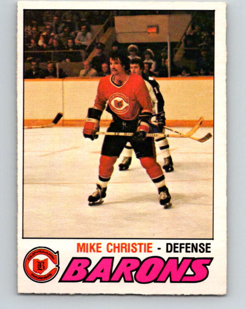 1977-78 O-Pee-Chee #357 Mike Christie  Cleveland Barons  V15538