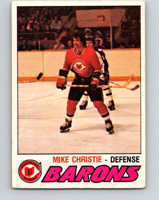 1977-78 O-Pee-Chee #357 Mike Christie  Cleveland Barons  V15539