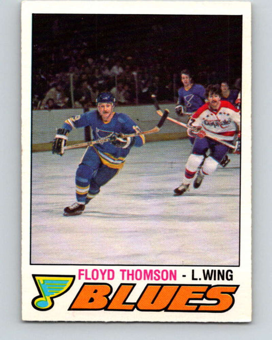 1977-78 O-Pee-Chee #358 Floyd Thomson  St. Louis Blues  V15543