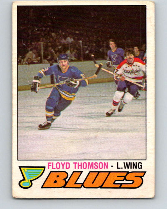 1977-78 O-Pee-Chee #358 Floyd Thomson  St. Louis Blues  V15544