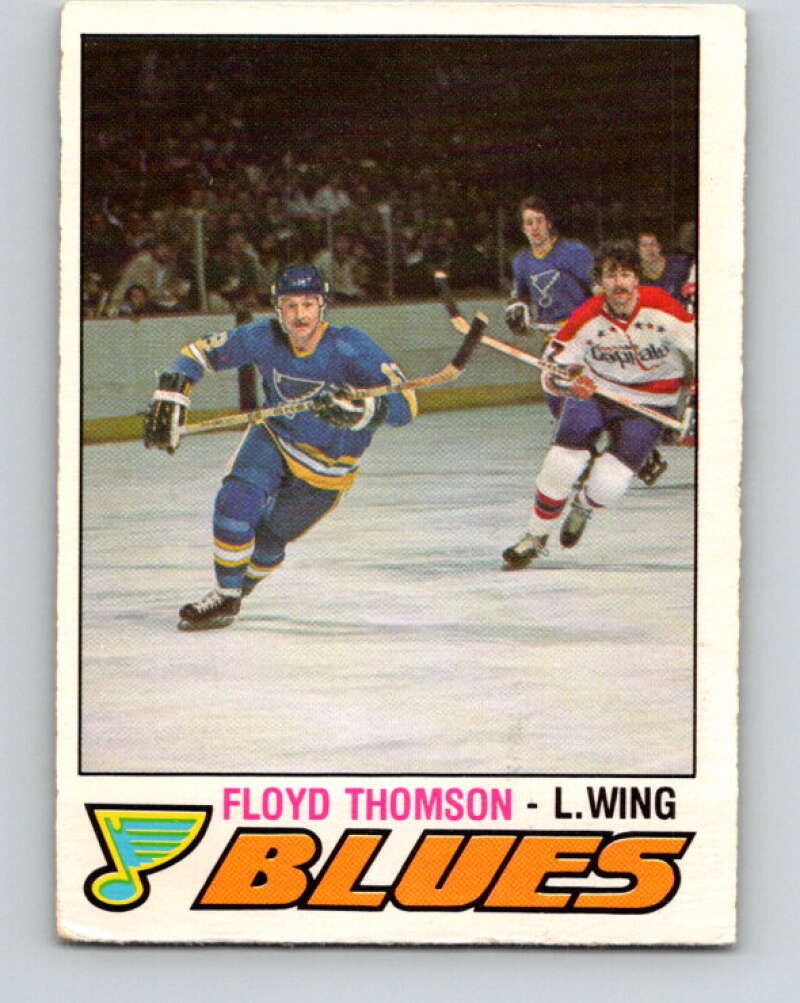 1977-78 O-Pee-Chee #358 Floyd Thomson  St. Louis Blues  V15545