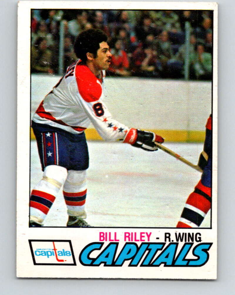 1977-78 O-Pee-Chee #360 Bill Riley  RC Rookie Washington Capitals  V15558