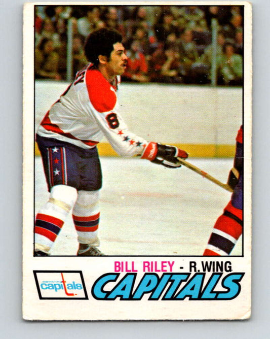 1977-78 O-Pee-Chee #360 Bill Riley  RC Rookie Washington Capitals  V15561