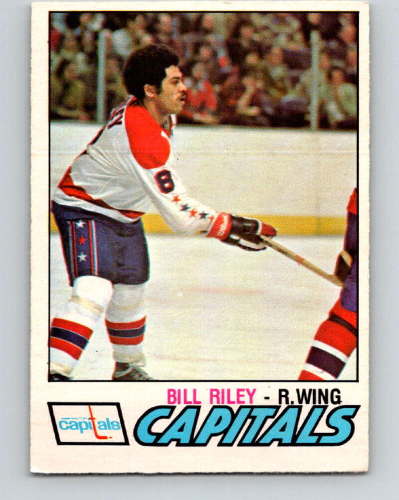 1977-78 O-Pee-Chee #360 Bill Riley  RC Rookie Washington Capitals  V15562