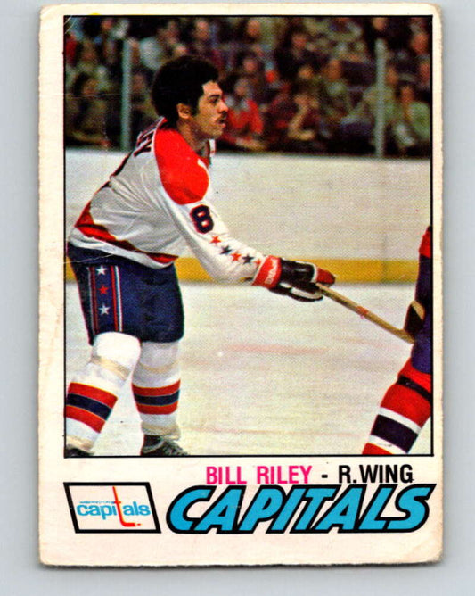 1977-78 O-Pee-Chee #360 Bill Riley  RC Rookie Washington Capitals  V15564