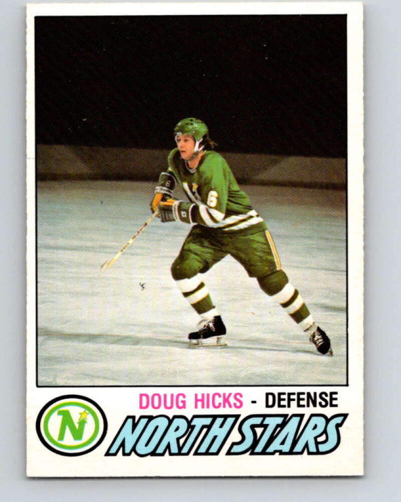 1977-78 O-Pee-Chee #361 Doug Hicks  RC Rookie Minnesota North Stars  V15565