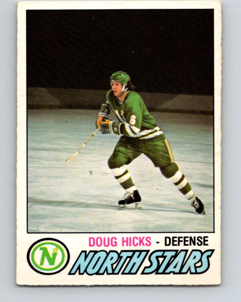 1977-78 O-Pee-Chee #361 Doug Hicks  RC Rookie Minnesota North Stars  V15566