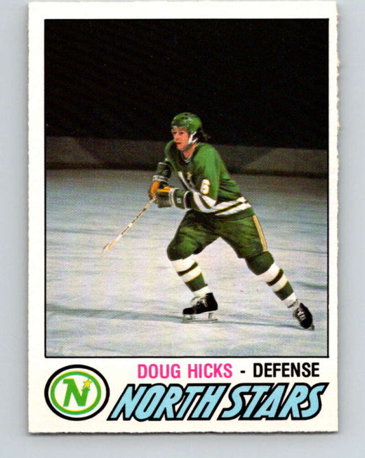 1977-78 O-Pee-Chee #361 Doug Hicks  RC Rookie Minnesota North Stars  V15569