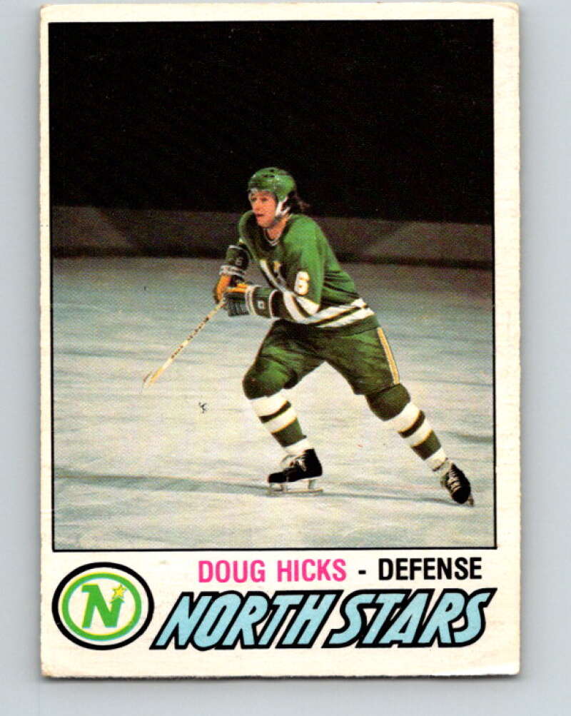 1977-78 O-Pee-Chee #361 Doug Hicks  RC Rookie Minnesota North Stars  V15570