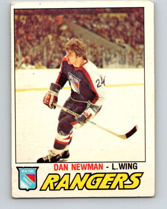 1977-78 O-Pee-Chee #362 Dan Newman  RC Rookie New York Rangers  V15574