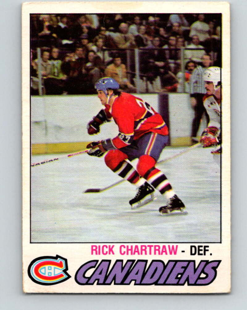 1977-78 O-Pee-Chee #363 Rick Chartraw  Montreal Canadiens  V15583