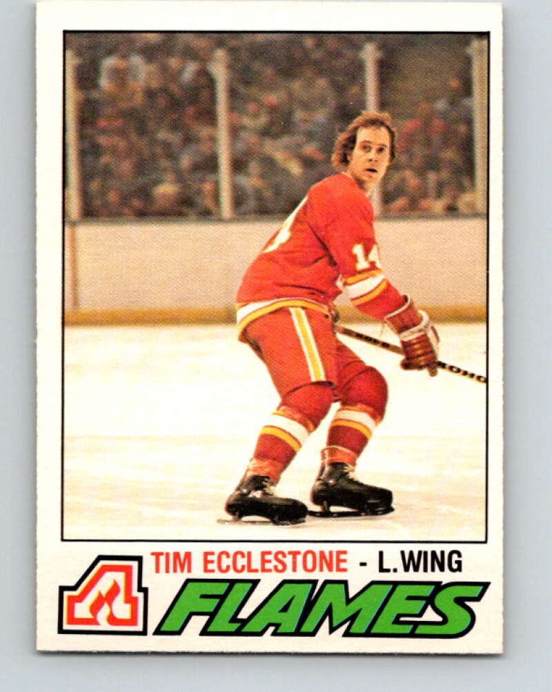 1977-78 O-Pee-Chee #364 Tim Ecclestone  Atlanta Flames  V15590