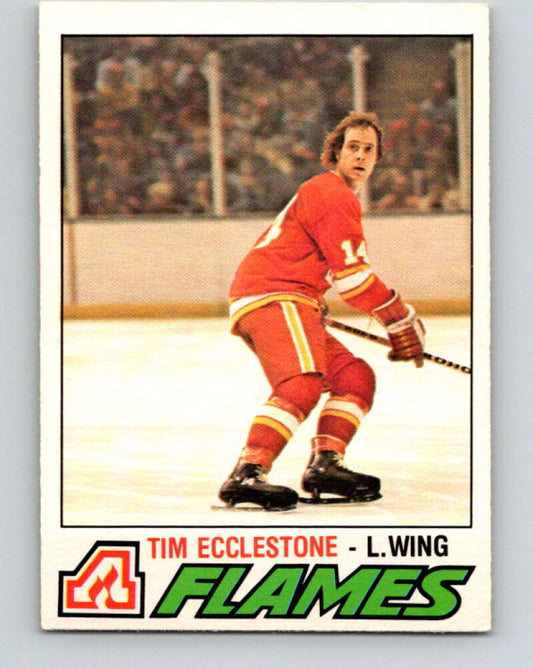 1977-78 O-Pee-Chee #364 Tim Ecclestone  Atlanta Flames  V15591