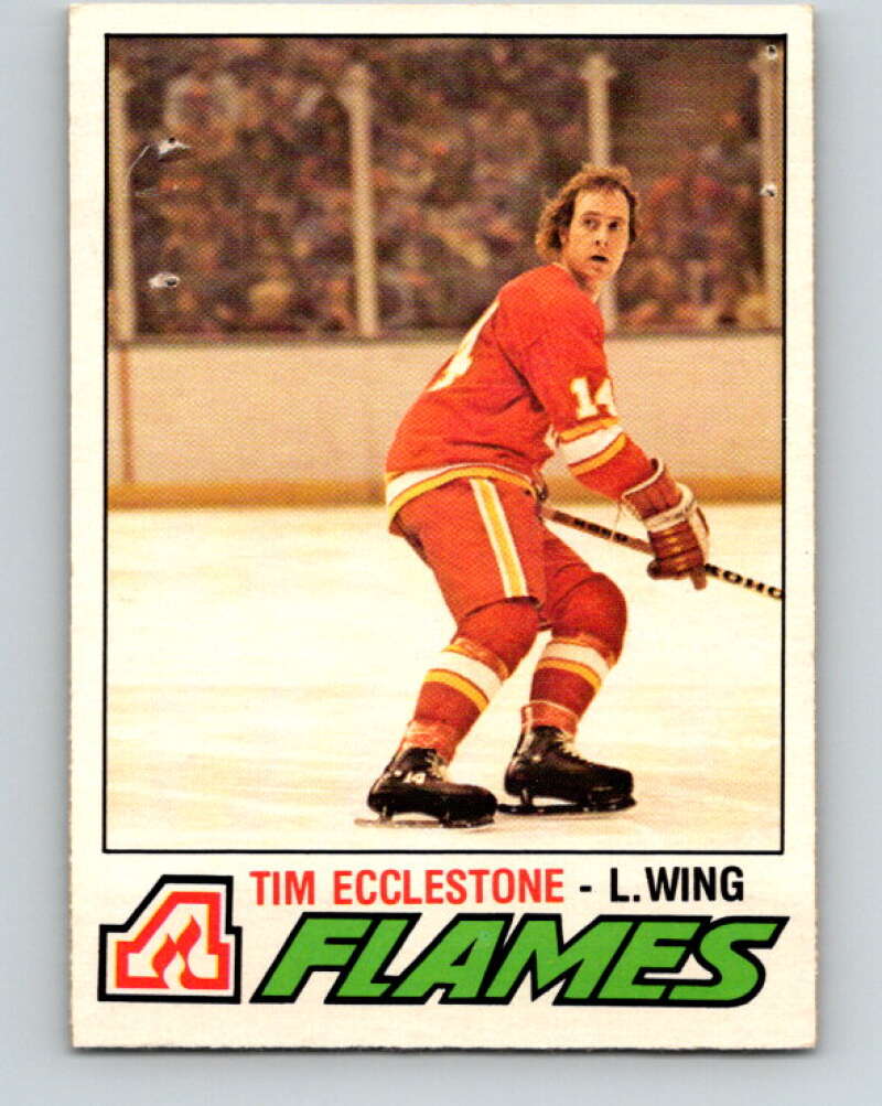 1977-78 O-Pee-Chee #364 Tim Ecclestone  Atlanta Flames  V15592