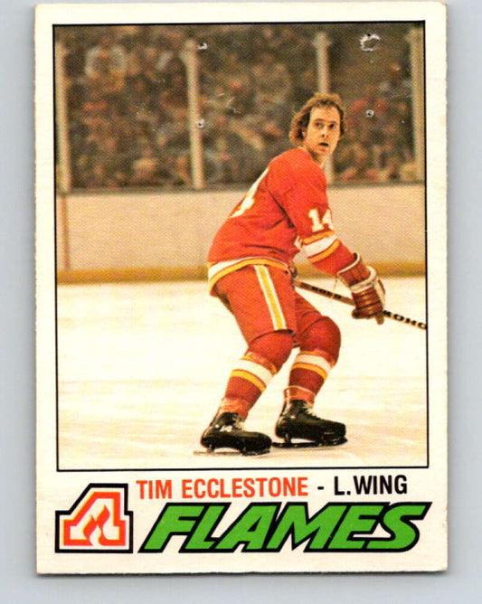 1977-78 O-Pee-Chee #364 Tim Ecclestone  Atlanta Flames  V15593