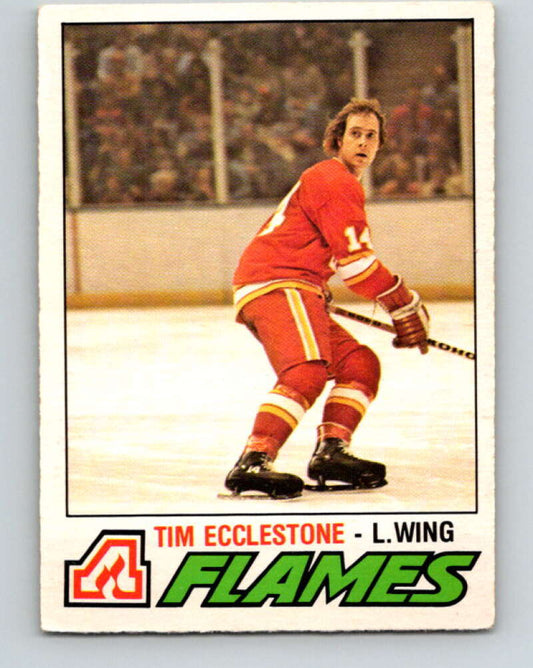 1977-78 O-Pee-Chee #364 Tim Ecclestone  Atlanta Flames  V15594