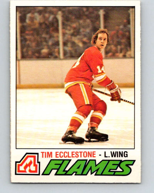 1977-78 O-Pee-Chee #364 Tim Ecclestone  Atlanta Flames  V15595