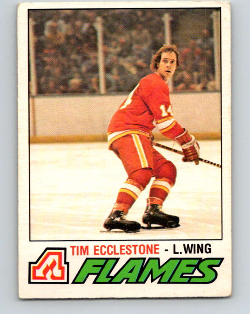 1977-78 O-Pee-Chee #364 Tim Ecclestone  Atlanta Flames  V15597