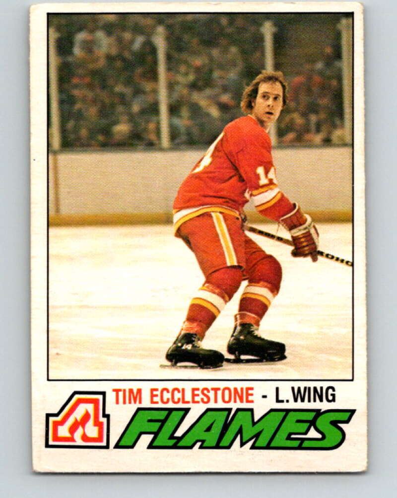 1977-78 O-Pee-Chee #364 Tim Ecclestone  Atlanta Flames  V15599