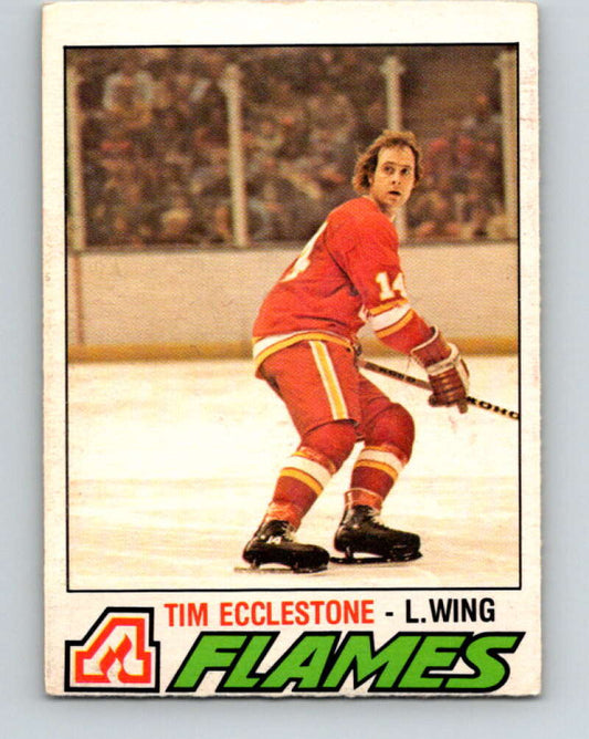 1977-78 O-Pee-Chee #364 Tim Ecclestone  Atlanta Flames  V15600