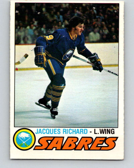 1977-78 O-Pee-Chee #366 Jacques Richard  Buffalo Sabres  V15610