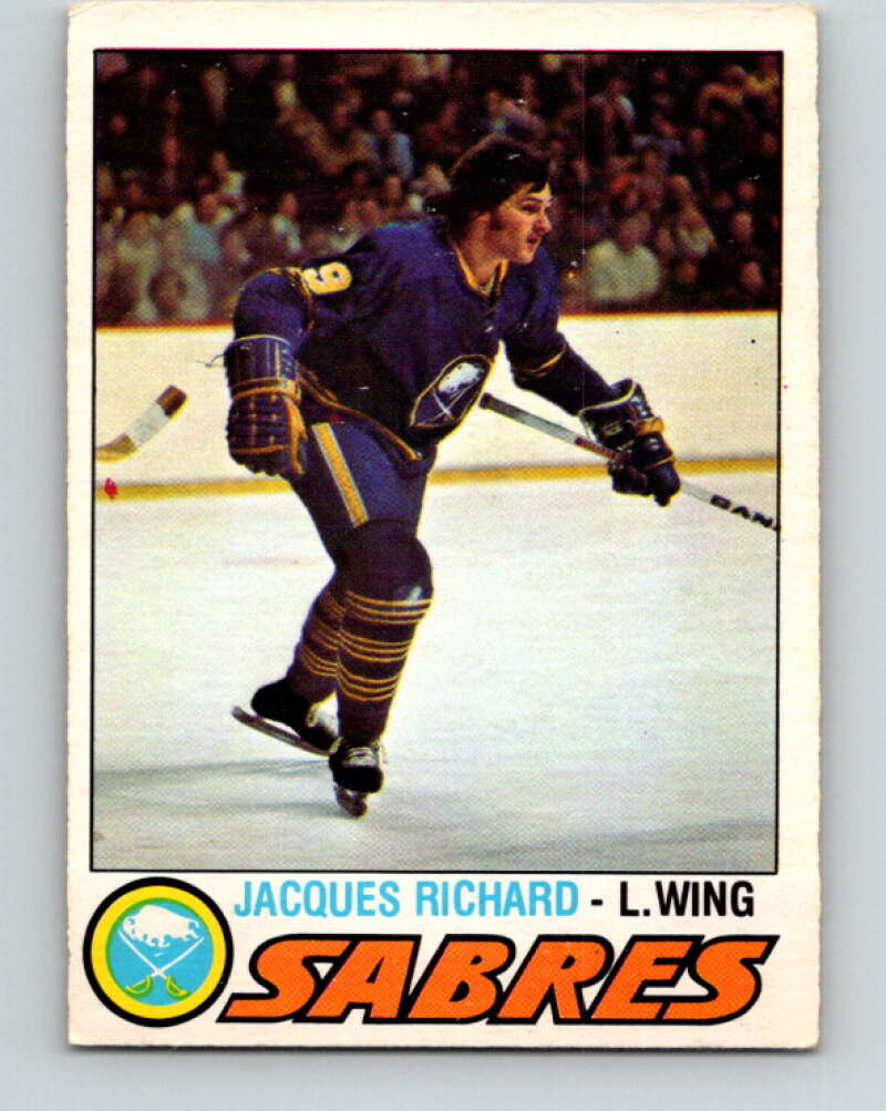 1977-78 O-Pee-Chee #366 Jacques Richard  Buffalo Sabres  V15611