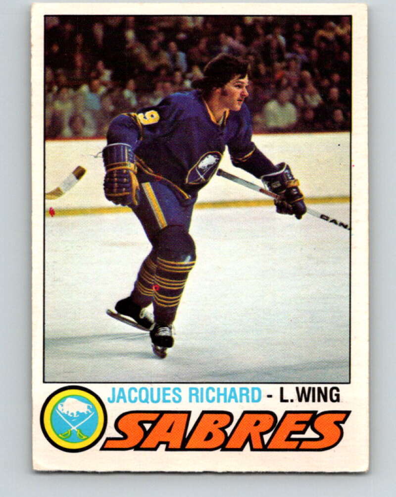 1977-78 O-Pee-Chee #366 Jacques Richard  Buffalo Sabres  V15613