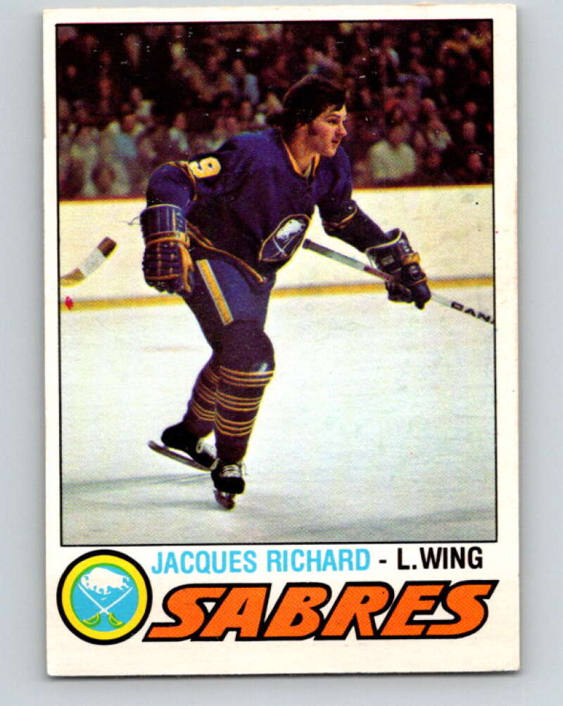 1977-78 O-Pee-Chee #366 Jacques Richard  Buffalo Sabres  V15614