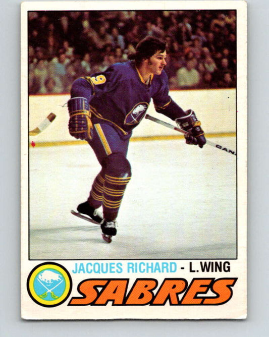 1977-78 O-Pee-Chee #366 Jacques Richard  Buffalo Sabres  V15616