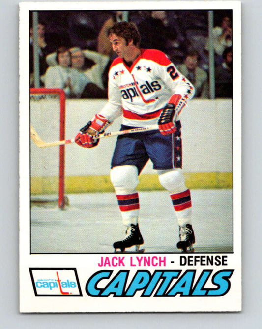 1977-78 O-Pee-Chee #369 Jack Lynch UER  Washington Capitals  V15630