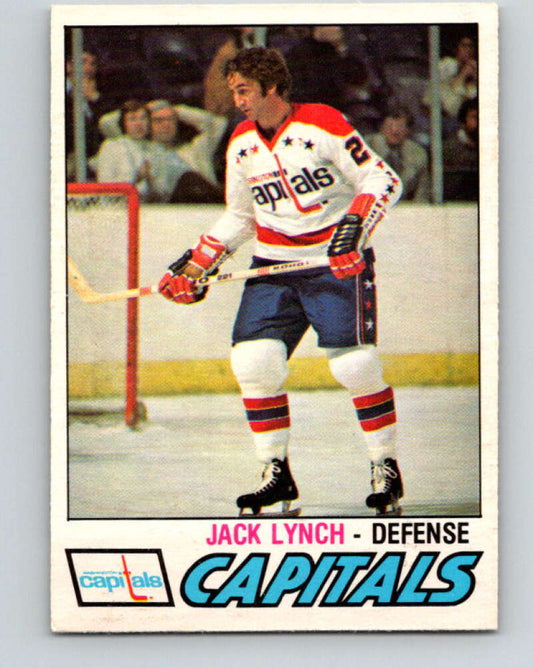 1977-78 O-Pee-Chee #369 Jack Lynch UER  Washington Capitals  V15631