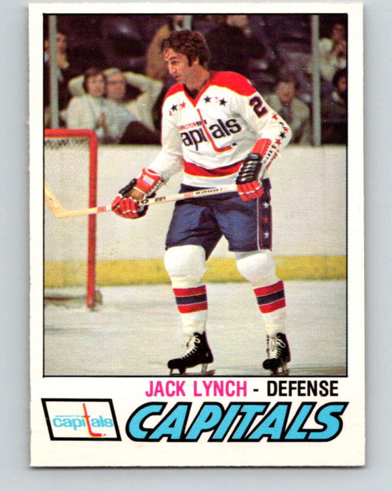 1977-78 O-Pee-Chee #369 Jack Lynch UER  Washington Capitals  V15632