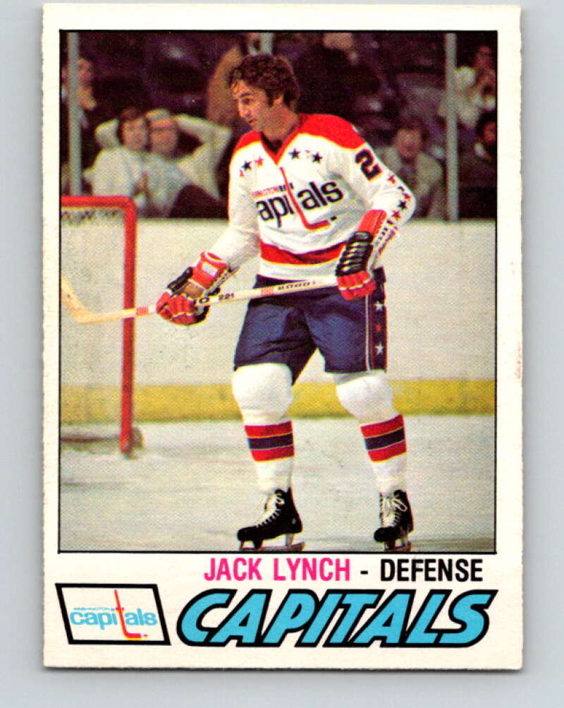 1977-78 O-Pee-Chee #369 Jack Lynch UER  Washington Capitals  V15633