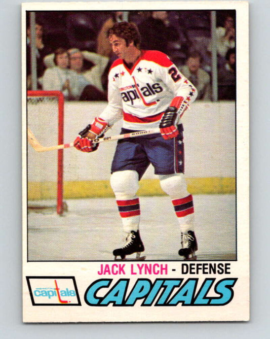 1977-78 O-Pee-Chee #369 Jack Lynch UER  Washington Capitals  V15634