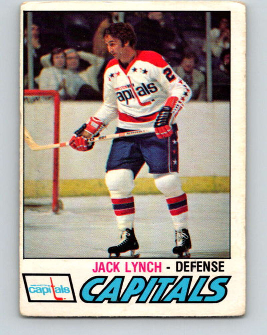 1977-78 O-Pee-Chee #369 Jack Lynch UER  Washington Capitals  V15635