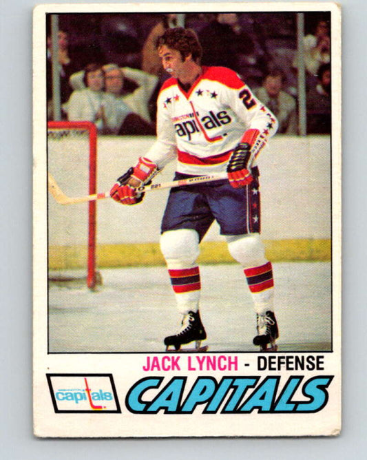 1977-78 O-Pee-Chee #369 Jack Lynch UER  Washington Capitals  V15636