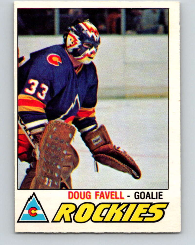 1977-78 O-Pee-Chee #370 Doug Favell  Colorado Rockies  V15638