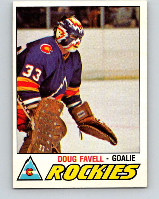 1977-78 O-Pee-Chee #370 Doug Favell  Colorado Rockies  V15641