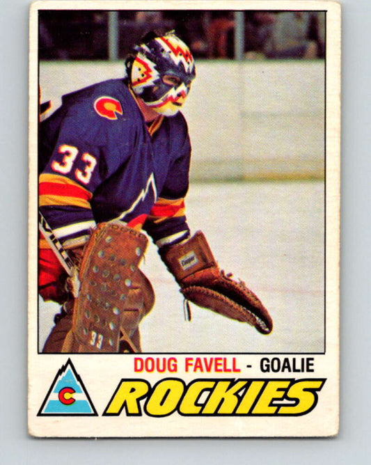 1977-78 O-Pee-Chee #370 Doug Favell  Colorado Rockies  V15642