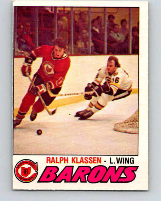 1977-78 O-Pee-Chee #372 Ralph Klassen  Cleveland Barons  V15662