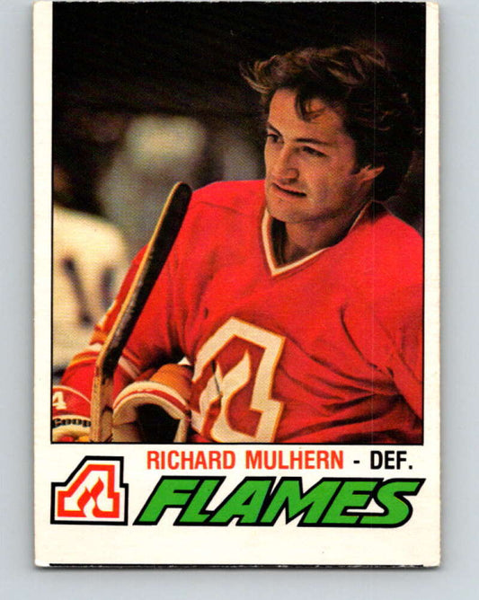 1977-78 O-Pee-Chee #373 Richard Mulhern  Atlanta Flames  V15665